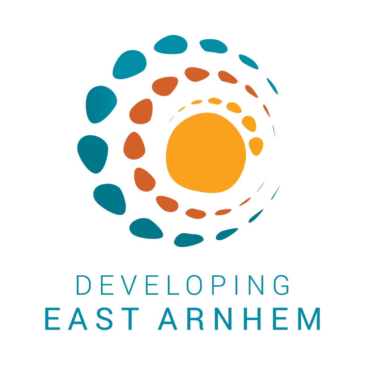 A logo of Developing East Arnhem